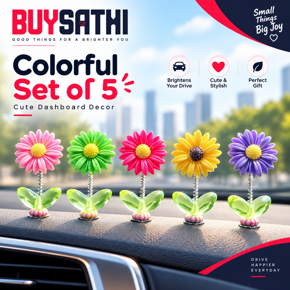 #5pcs-colorful-sunflower