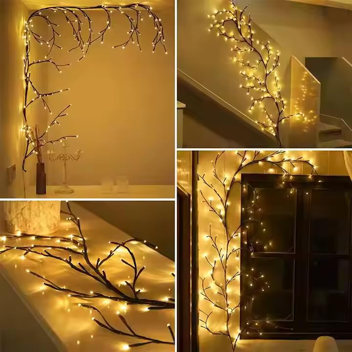 Willow Vine Lights led Tree Branch Light for Decoration Light Decoration at Home, Bedroom, Wall, Living Room