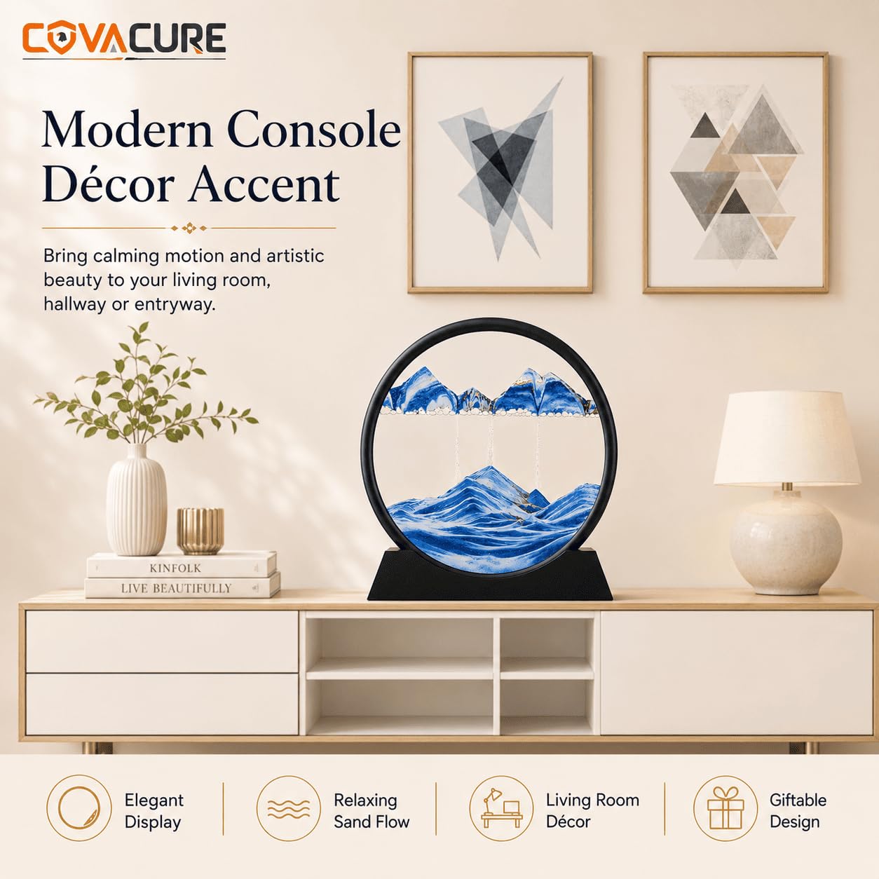 3D Natural Landscape Showpieces for Home Decor