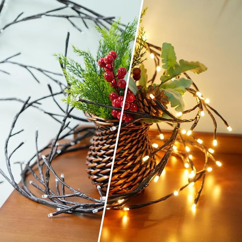 Willow Vine Lights led Tree Branch Light for Decoration Light Decoration at Home, Bedroom, Wall, Living Room