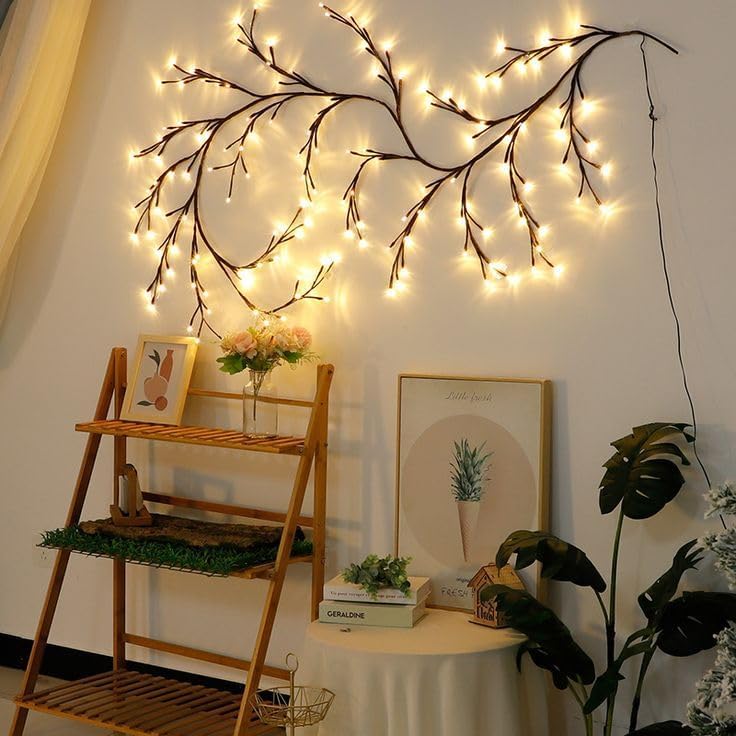 Willow Vine Lights led Tree Branch Light for Decoration Light Decoration at Home, Bedroom, Wall, Living Room