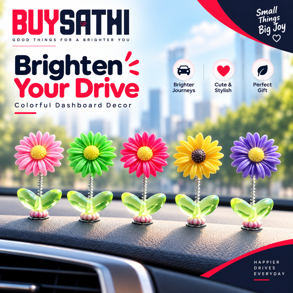 #5pcs-colorful-sunflower