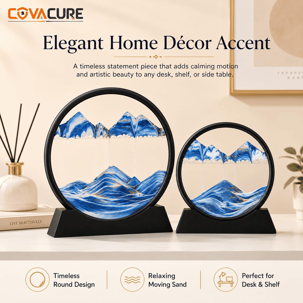 3D Natural Landscape Showpieces for Home Decor