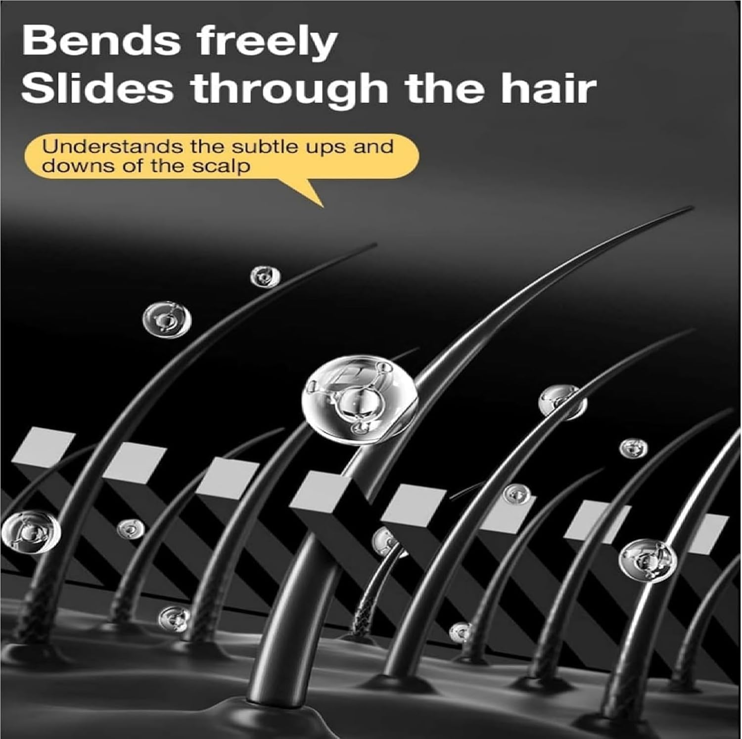New Hair Color Comb Stick, Hairdressing Wand, Waterproof And Sweat-proof Instant Hair Dye Stick Grey Hair Coverage For Men & Women, Touch-Up With Comb Applicator, Easy Application