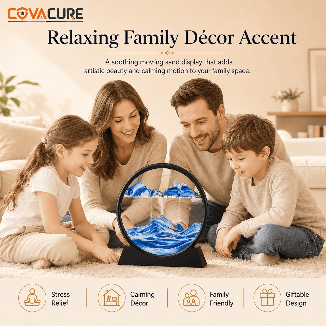 3D Natural Landscape Showpieces for Home Decor