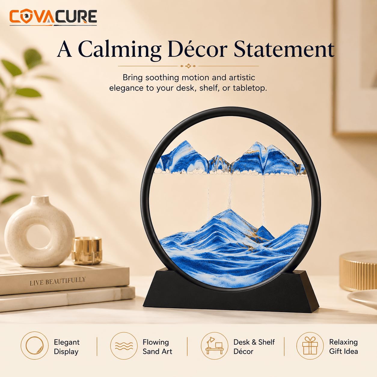 3D Natural Landscape Showpieces for Home Decor